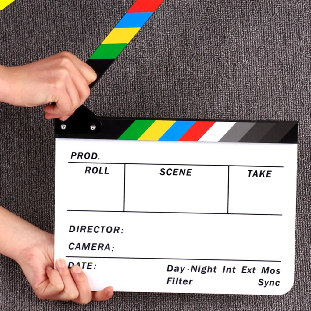 

Director Cinema Clapperboard Plate Clapper Board TV Movie Film Video