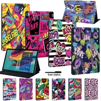 tablet case for samsung galaxy tab s4 t830 t835 10 5tab s7 t870 t875 11tab s6 lite10 4 p610 p615 new graffiti cover case