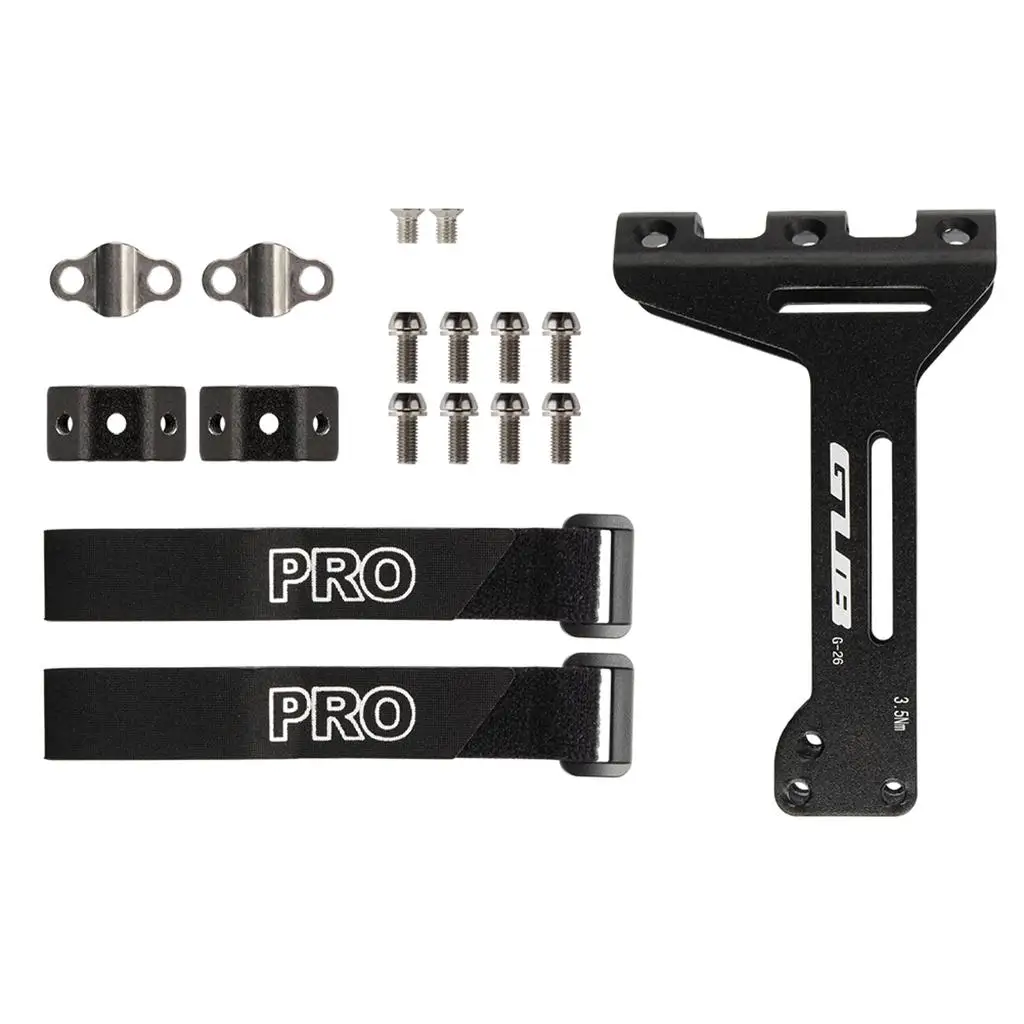 

2x Lightweight Dual Bike Water Bottle Cage Adapter Saddle Dink Cup Double Bottles Mount Bracket Frame