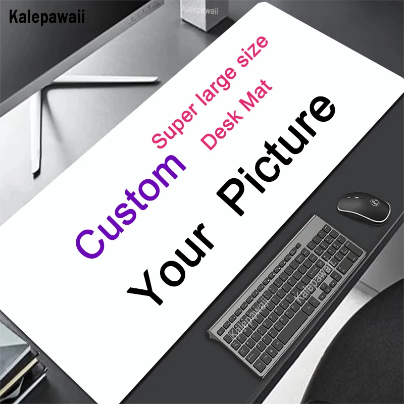 Большой игровой резиновый коврик для мыши DIY на заказ, под заказ, 90x40 100x50 см