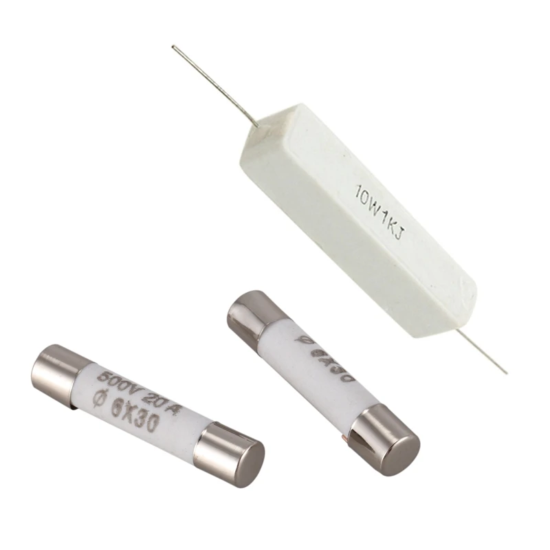 10 шт. керамический предохранитель Faset-Blow 6 х30 мм 20 А 500 В 1 кОм 5% цементный Силовой