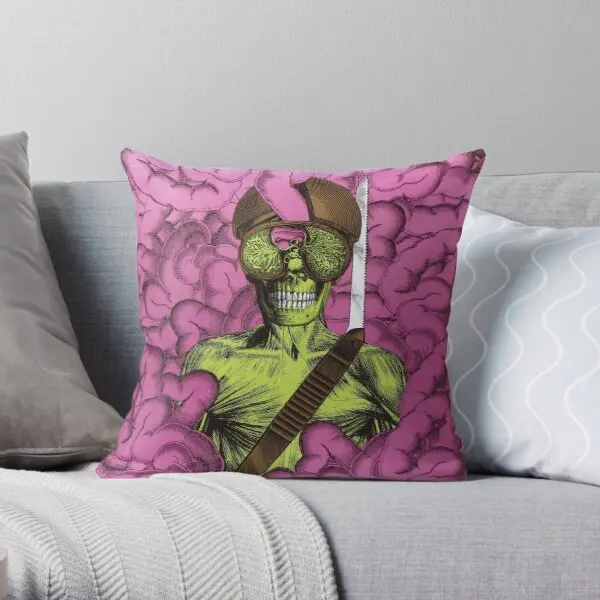 

Carrion Crawler The Dream Thee Oh Sees Printing Throw Pillow Cover Sofa Comfort Square Wedding Fashion Bed Pillows not include