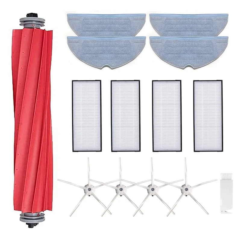 

13Pcs Main Side Brush Rag Filter Accessories are More Suitable for Xiaomi Roborock S7 T7S T7S Plus Sweeping Robot