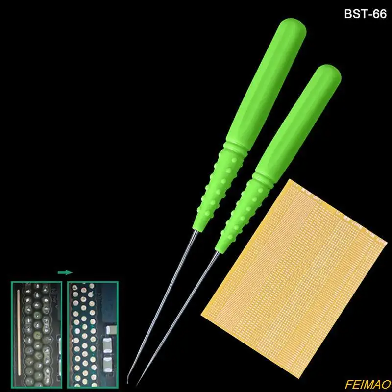 

Набор паяльных наконечников и игл 3 в 1, комплект инструментов для сварки и ремонта, паяльная Подушка, паяльная подставка, точка сварки для те...