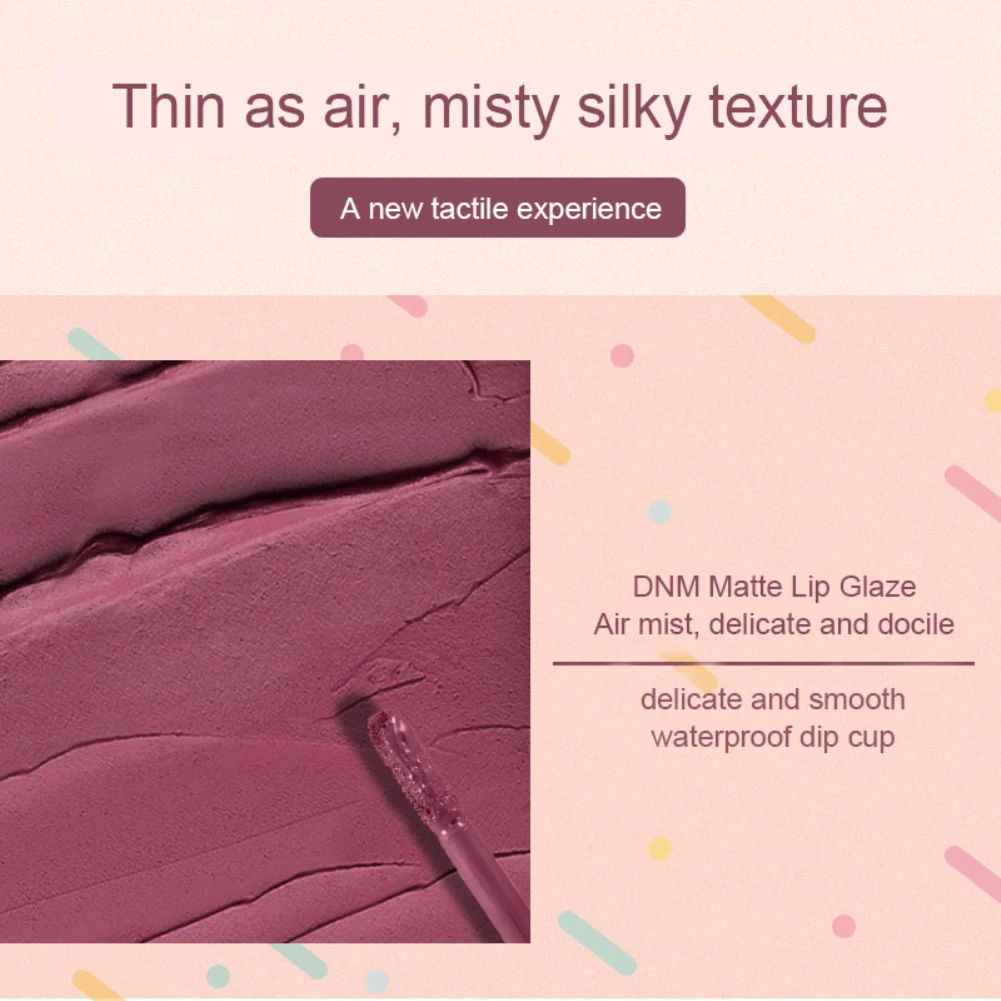 Новинка 18 цветов матовая бархатная Глянцевая губная помада водостойкая стойкая