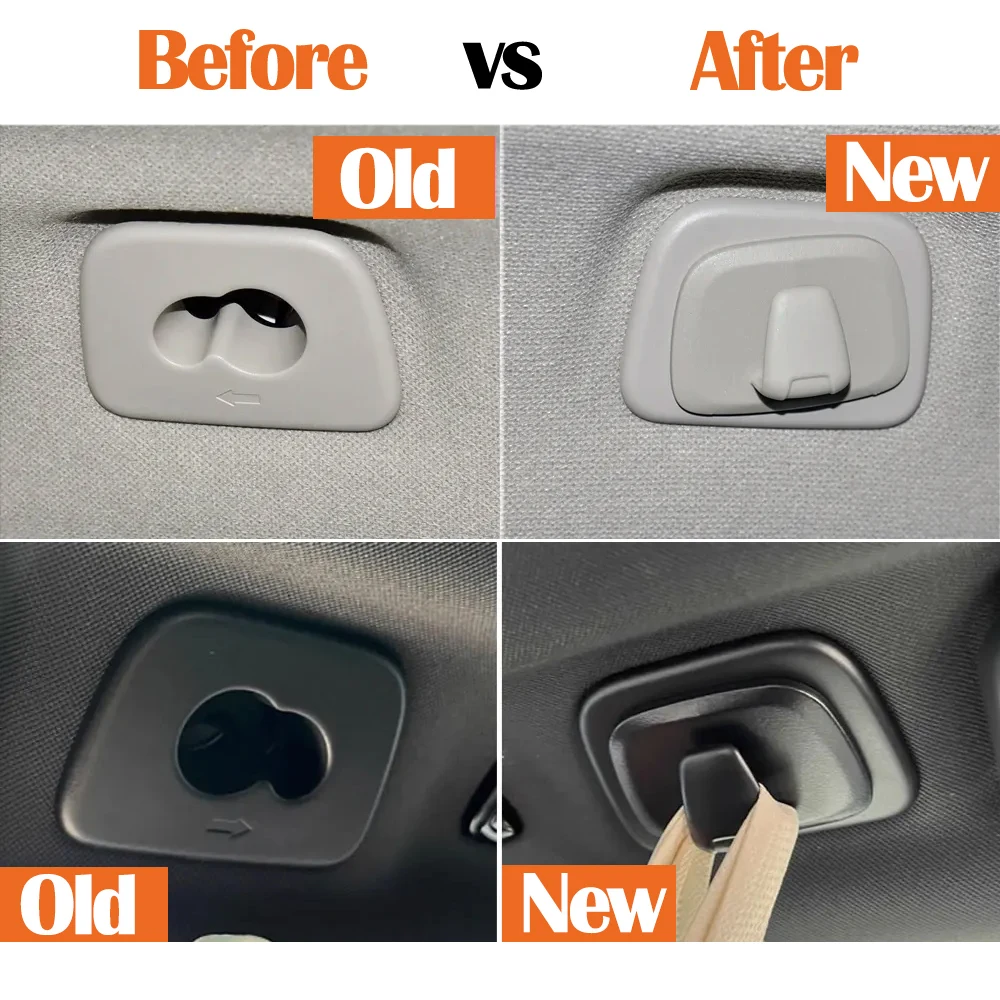 Внутренняя вешалка на крышу автомобиля левая и правая зажимы-крючки замена для