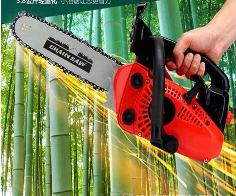 Профессиональная цепная пила для резьбы по дереву бензопила 2500 25 куб. См