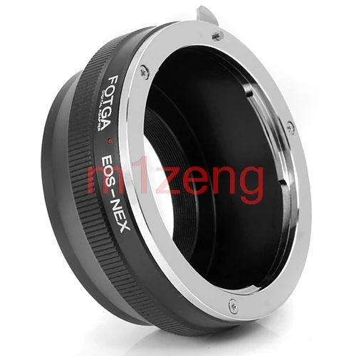 Фото Переходное кольцо для объектива Canon EOS на байонет Sony E для камер NEX3/5/6/7 A7 A7r a7c a7s A9 a7r3 a7siii A7r4 A7r5 a6700 zve1 zv-e10 №1