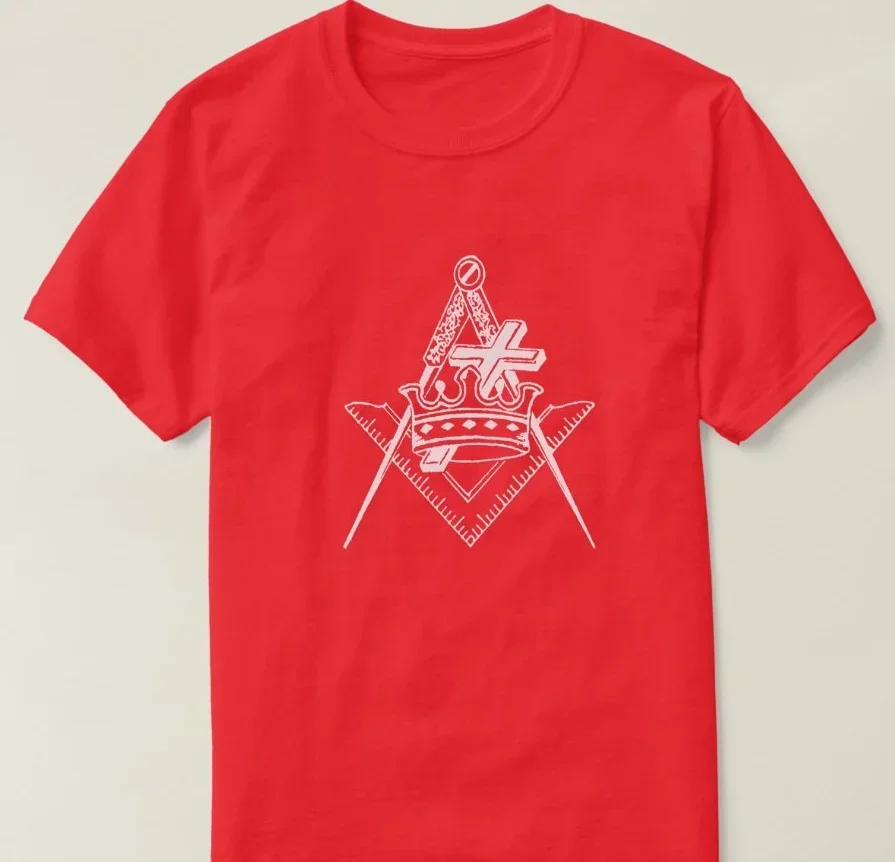Фото Knights Templar Military Commandery Freemason Symbol T-Shirt 100% Cotton O-Neck Short Sleeve Casual Mens T-shirt Size S-3XL №4