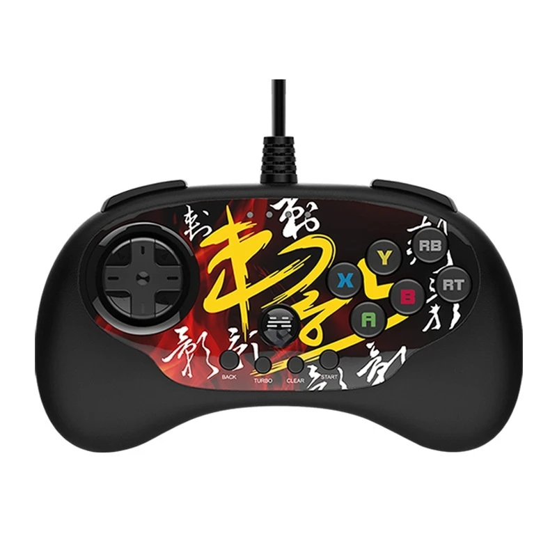 Beitong Rcade Fighting Проводной игровой контроллер Аркадная шестиклавишная раскладка