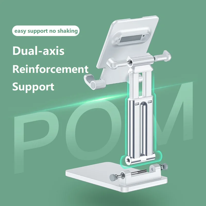 cmaos desktop mobile phone holder stand for iphone ipad adjustable tablet foldable table cell phone desk stand holder universal free global shipping