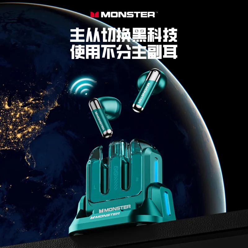 Беспроводные Bluetooth-наушники Monster XKT18 с объемным звуком 360 °