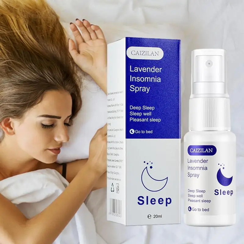 

Lavender Sleep Spray 20 ML Linen Spray For Sleeping Aromatherapy Spray For Relaxation And Sleep Essential Oils Spray Help Sleep