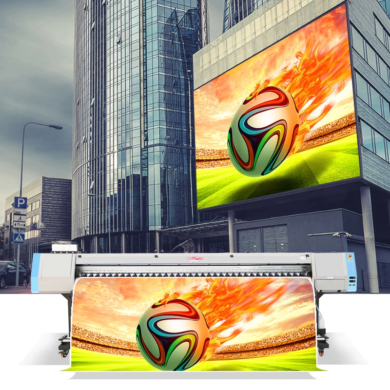 Экосольвентный струйный принтер гибкий экосольвентный для Dx5/xp600 двухсторонний