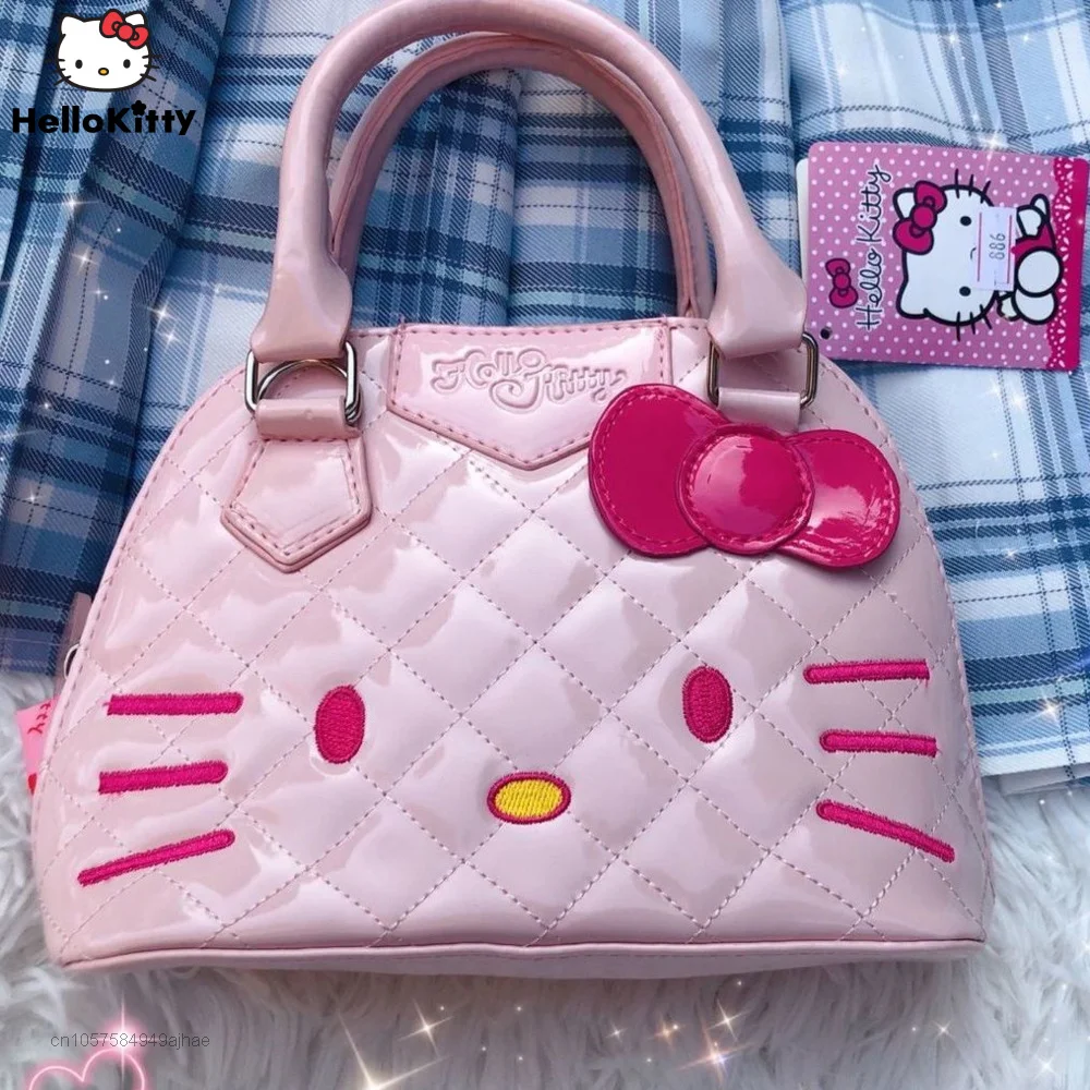 

Sanrio, женская сумочка Hello Kitty, японская Милая Детская сумка Y2k JK для девочек, Женская мини сумка-мессенджер через плечо, сумка-кошка KT, Рашка