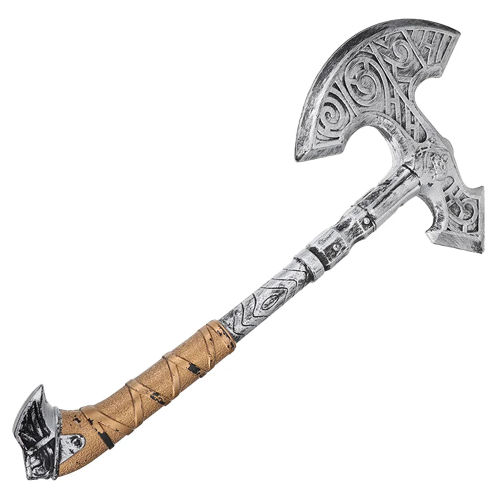 Ручной топор в виде рыбьей кости для Хэллоуина эффективный имитация игрушки