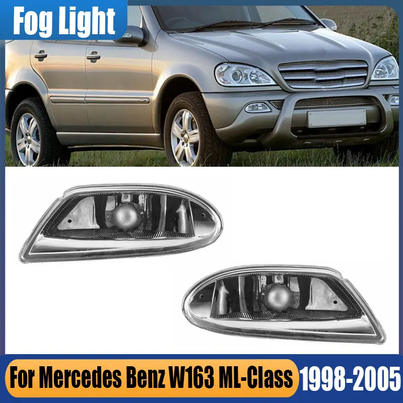 1638200428 1638200328 Для Mercedes Benz W163 ML-Class ML350 ML500 ML430 ML320 ML55 передний бампер противотуманная