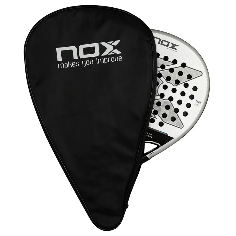Фото Профессиональная сумка для ракеток Nox, прочная ткань, точное формирование, легкое хранилище, портативная защита ракеток, аксессуары для тенниса №3