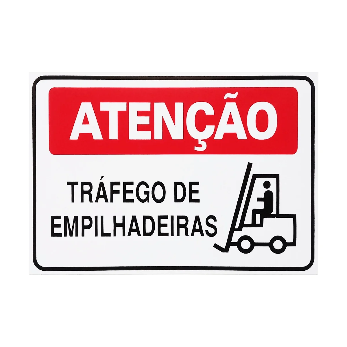 

Signaling Plate Attention Traffic Forklifts 30x20 Access-S-226 F9e
