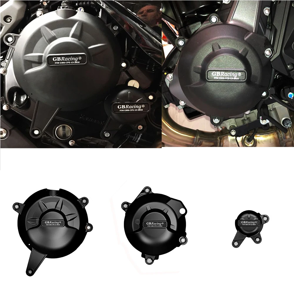 

Motorcycle accessories Engine Case Guard Protector Cover case for case GB Racing For KAWASAKI Z650 2017-2021 ninja650 2017-2021