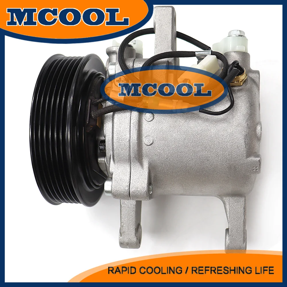 

For Kubota M126 M135 M6 Tractors SV07E A/C Compressor 6PK 447280-3050 447280-3080 4472803050 4472803080 3P999-00620 3P99900620