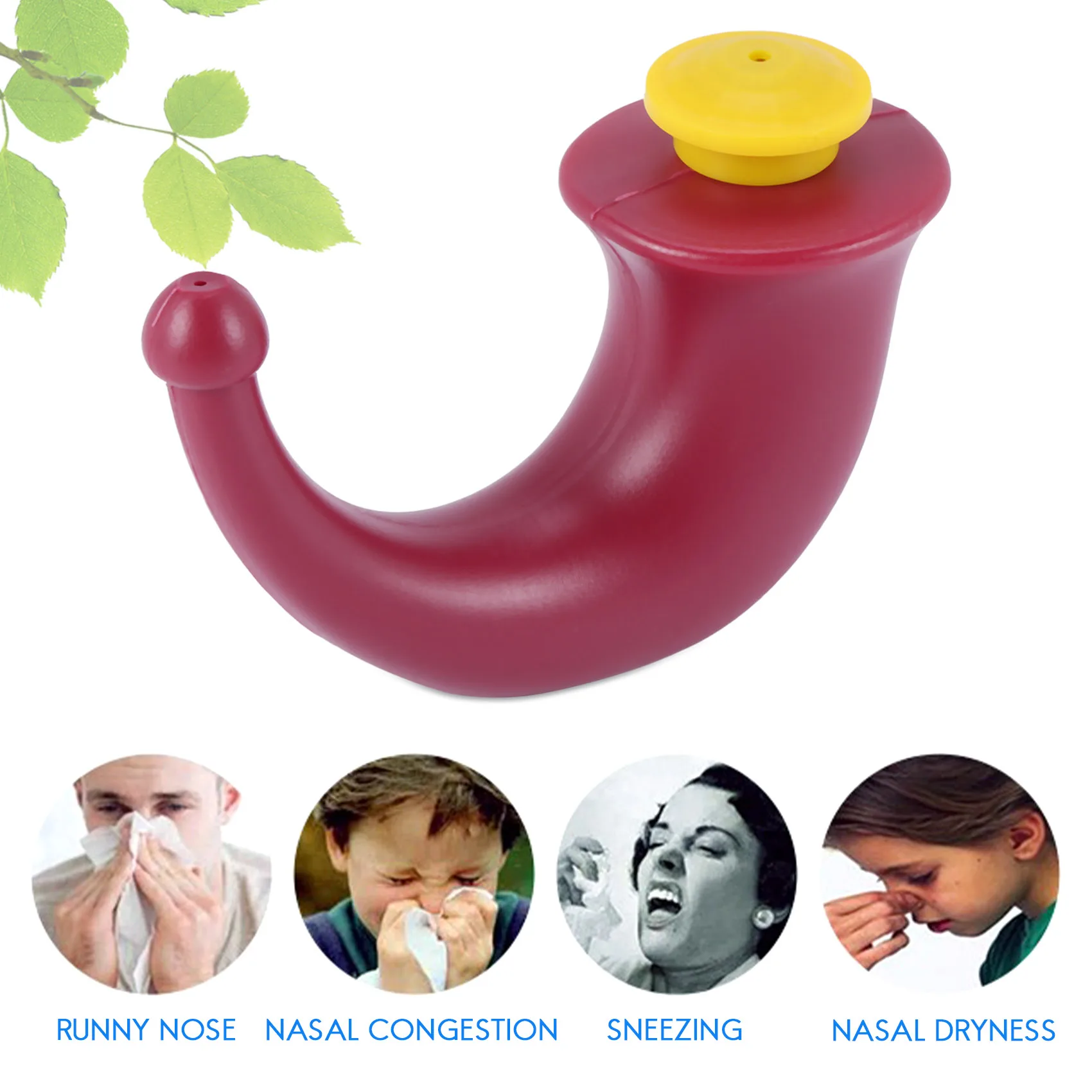 Система промывки носа Yoga Neti Pot промывания Сини для орошения пазух 200 мл