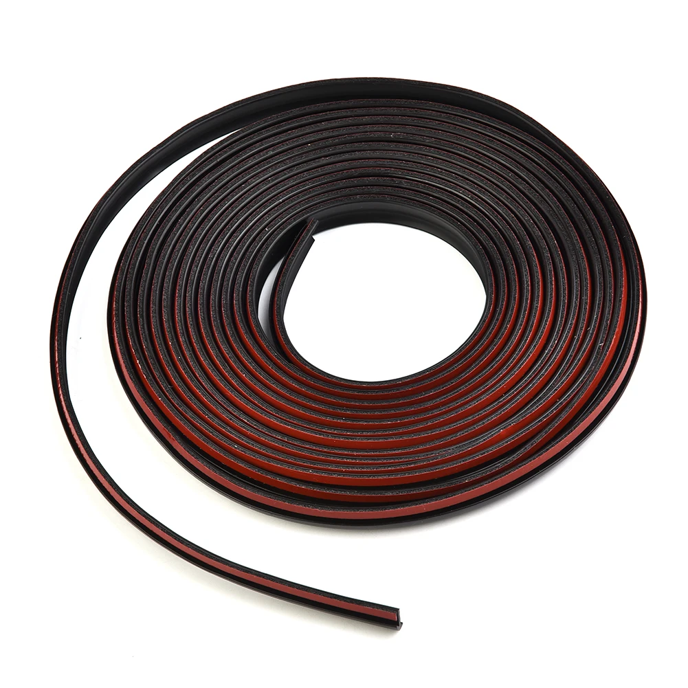 

Insulation Soundproof Sealing Strip Universal 5M Car Rubber Edge Trim Filler Inclined Sided Tape Slit Spill Seal