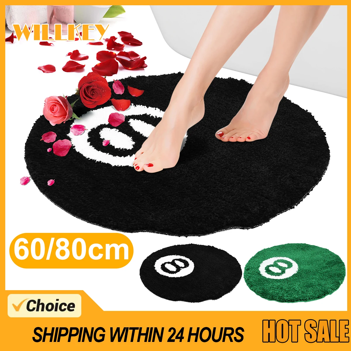 8 мячей для Хэллоуина домашний декор подарки на Хэллоуин круглые туфельные