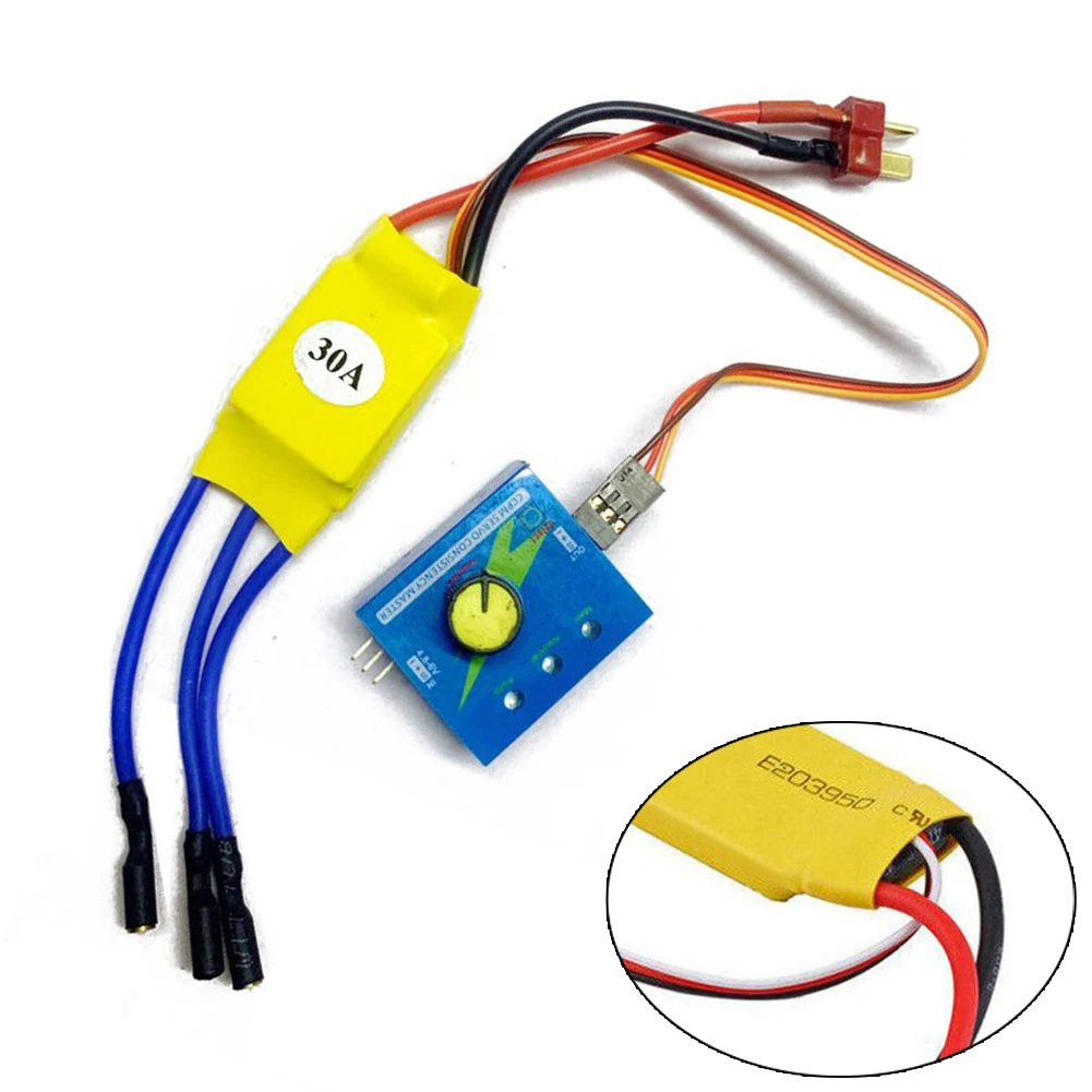 

3фазовый регулятор Замена контроллера 32X24X7mm 4V-16V аксессуары высокомощный Бесщеточный Регулятор скорости двигателя