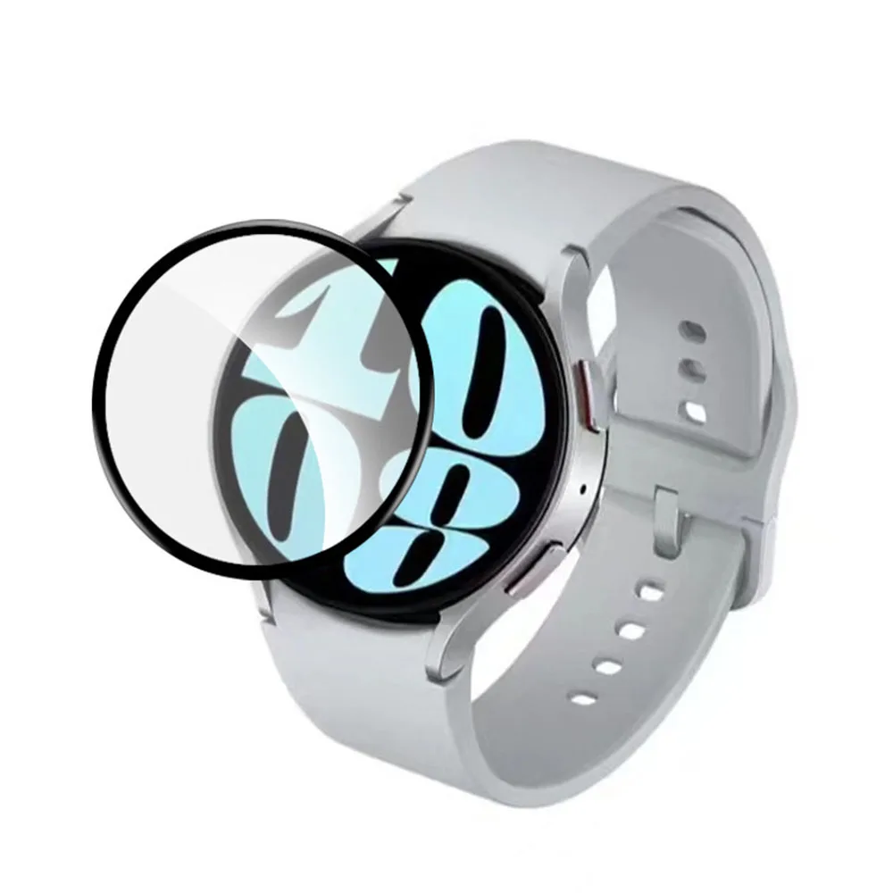 Защитная пленка с закругленными краями для смарт-часов Samsung Galaxy watch 6 Classic 43 мм 47