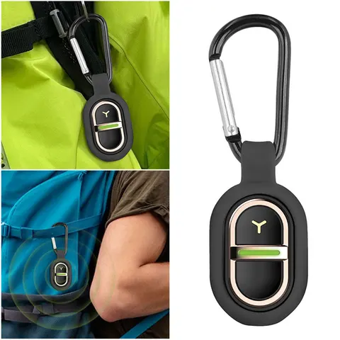 Ультразвуковой мини-репеллент от комаров перезаряжаемый портативный отпугиватель комаров с карабином для улицы