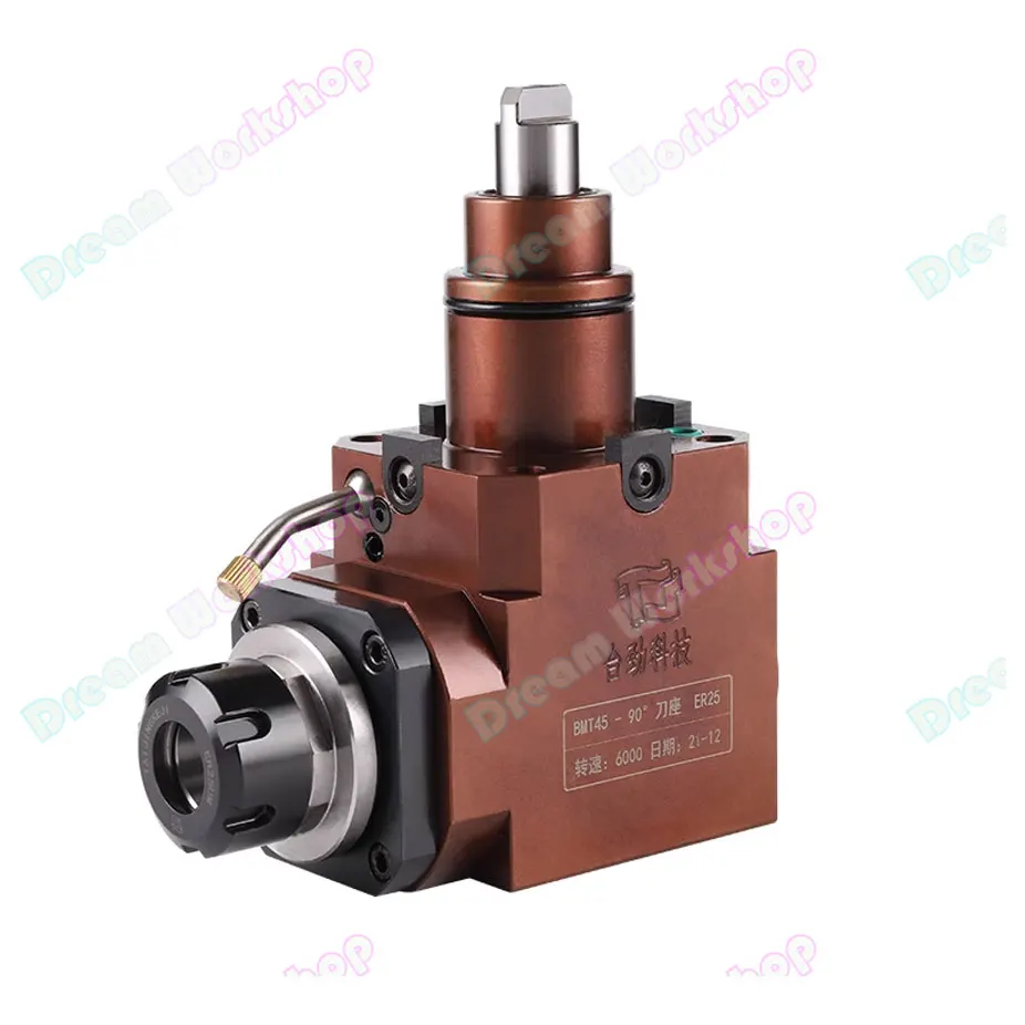 Cnc Bmt40Bmt45Bmt55 Силовая турель Инструмент Токарная и фрезерная головка X Радиальная ось Z 0 °   90 °   12-станционная кровать для инструментов (art.: 3920cb81c2b59) - 3920cb81c2b59