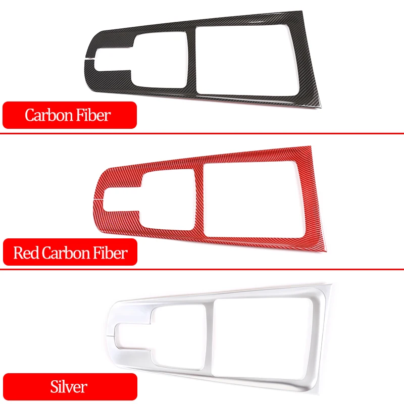 

ABS Chrome/CarbonFiber Center Console Protection Frame Trim For Mercedes Benz B GLB Class W247 X247 2019-2020 Car Accessories