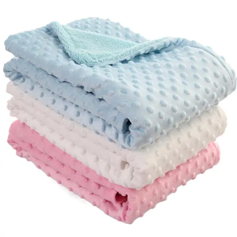 

100*70cm Newborn Baby Blanket Infant Babies Bedding Sets Infant Boys Girls Warm Soft Swaddle Baby Diapers Fleece Baby Products