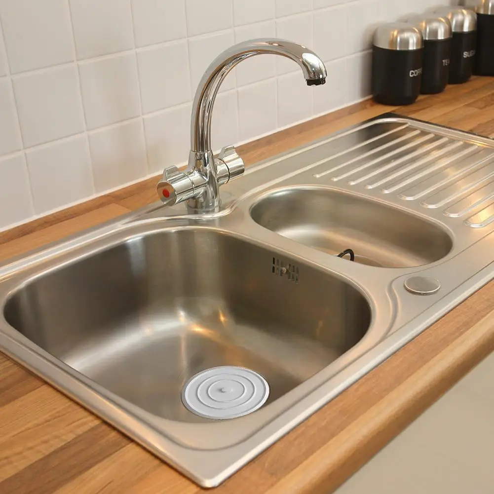 

Большая силиконовая пробка для ванны, 11 см, герметичная сливная пробка для ванны, плоская крышка для раковины, аксессуары для ванной комнаты...