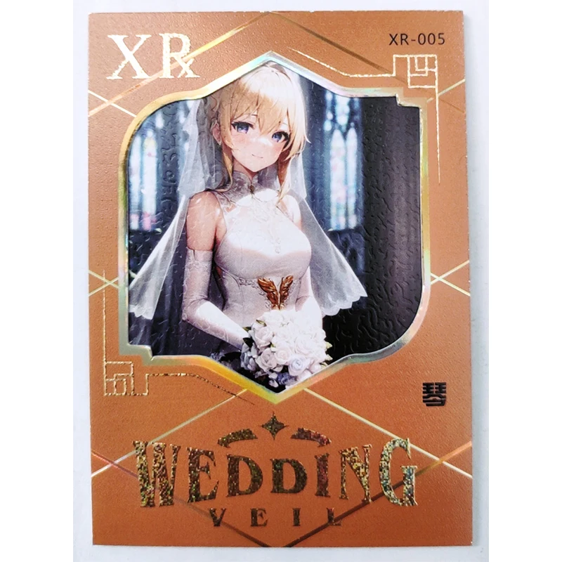 История богини Genshin Impact Xr Series Kamisato Ayaka Yae Miko коллекция персонажей аниме флэш-карт