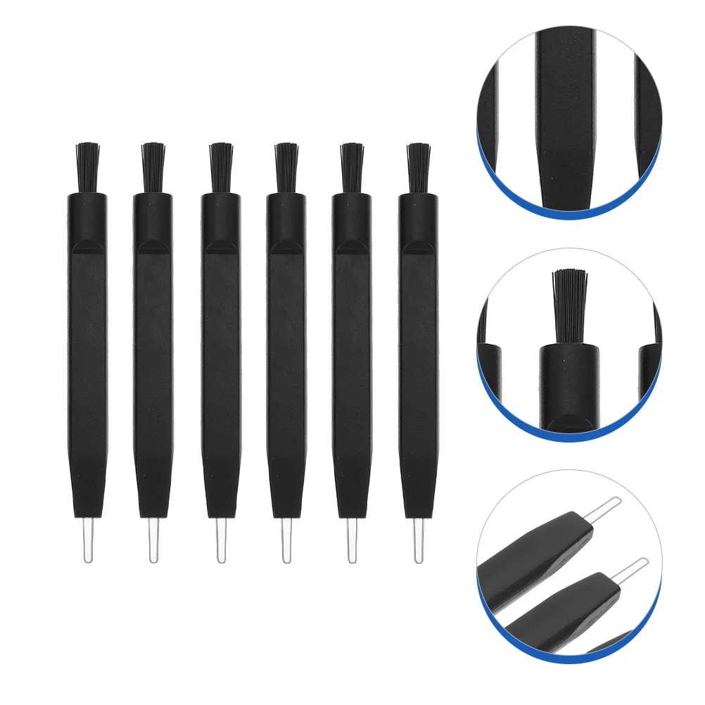 

Cleaning Brush Brushes Amplifier Nylon Headphones Cleaner Hearing Accessories Earbuds Keyboard Computer Kit Static Anti Wax