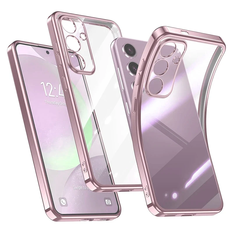 Силиконовый мягкий чехол с покрытием для Samsung Galaxy A04S A14 A24 A34 A54 A05 A05S A15 A25 A35 A55 A12 A22 A32