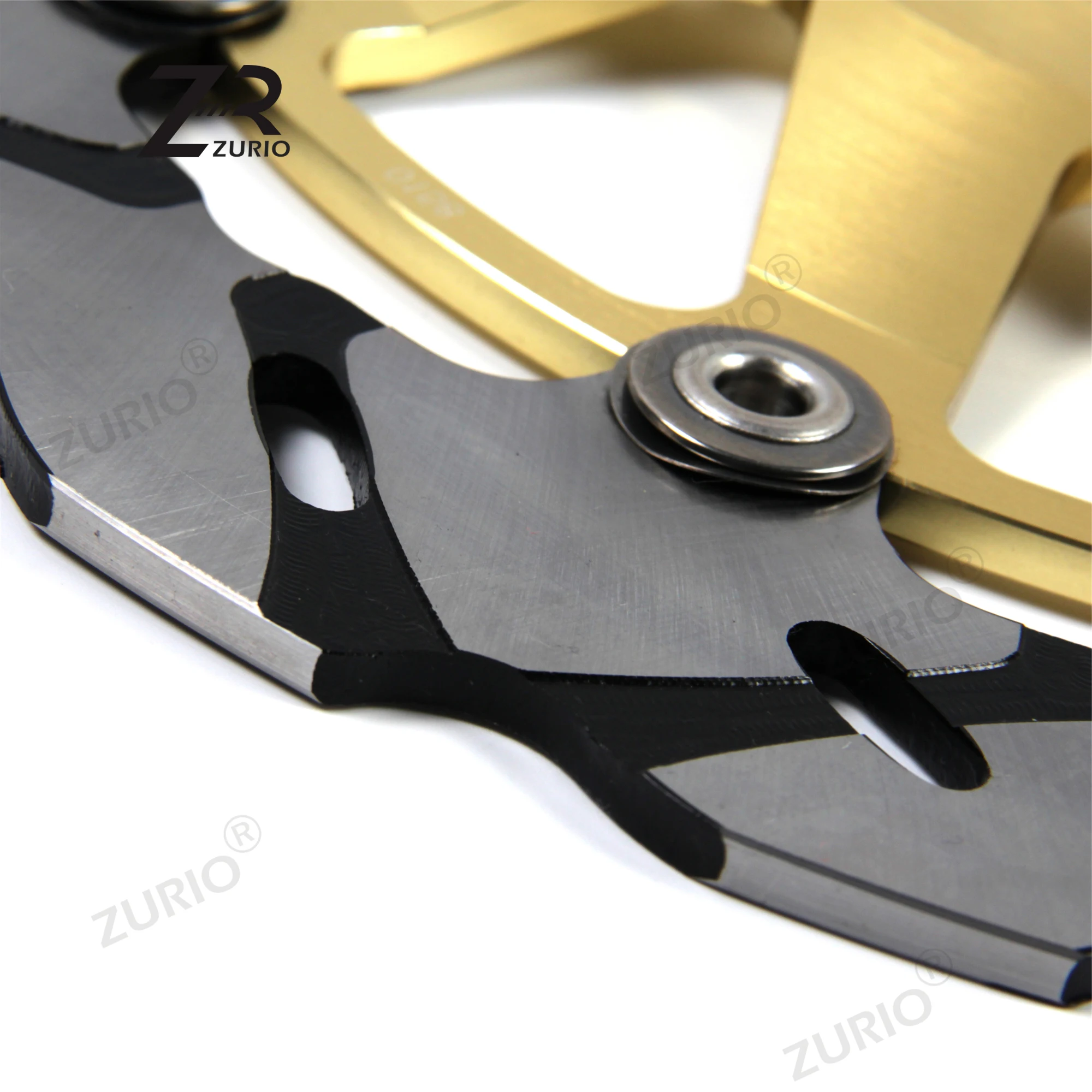 Фото ZURIO для KAWASAKI ZZR 1100 1990-1992 годов с ЧПУ передние тормозные диски мотоцикла ZZR1100 1990 1991 1992 №4