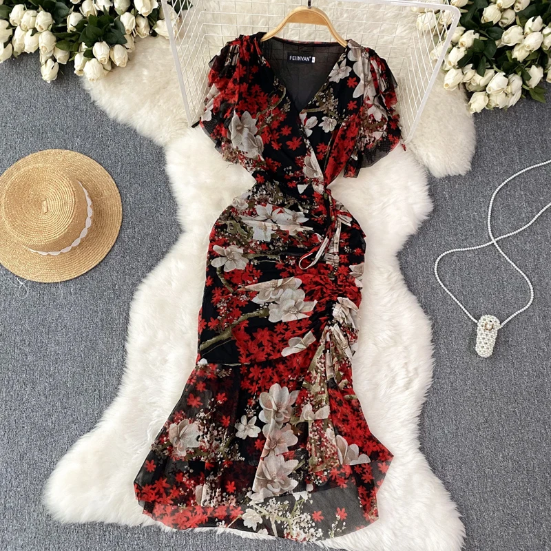 Платье Unidance сексуальное полиэстер