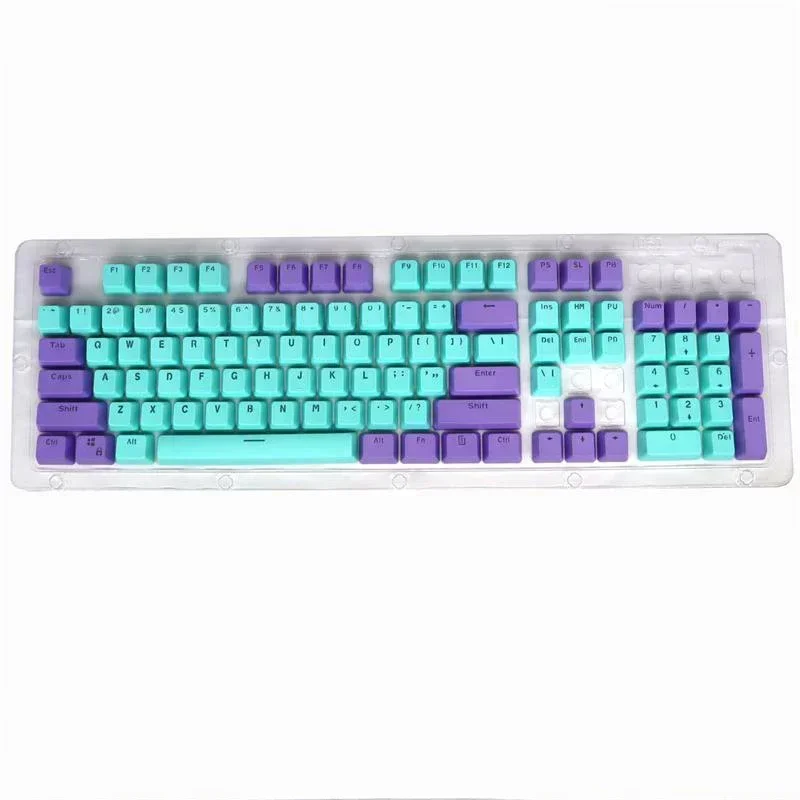 Колпачок для клавиш с двойной подсветкой зеленая белая