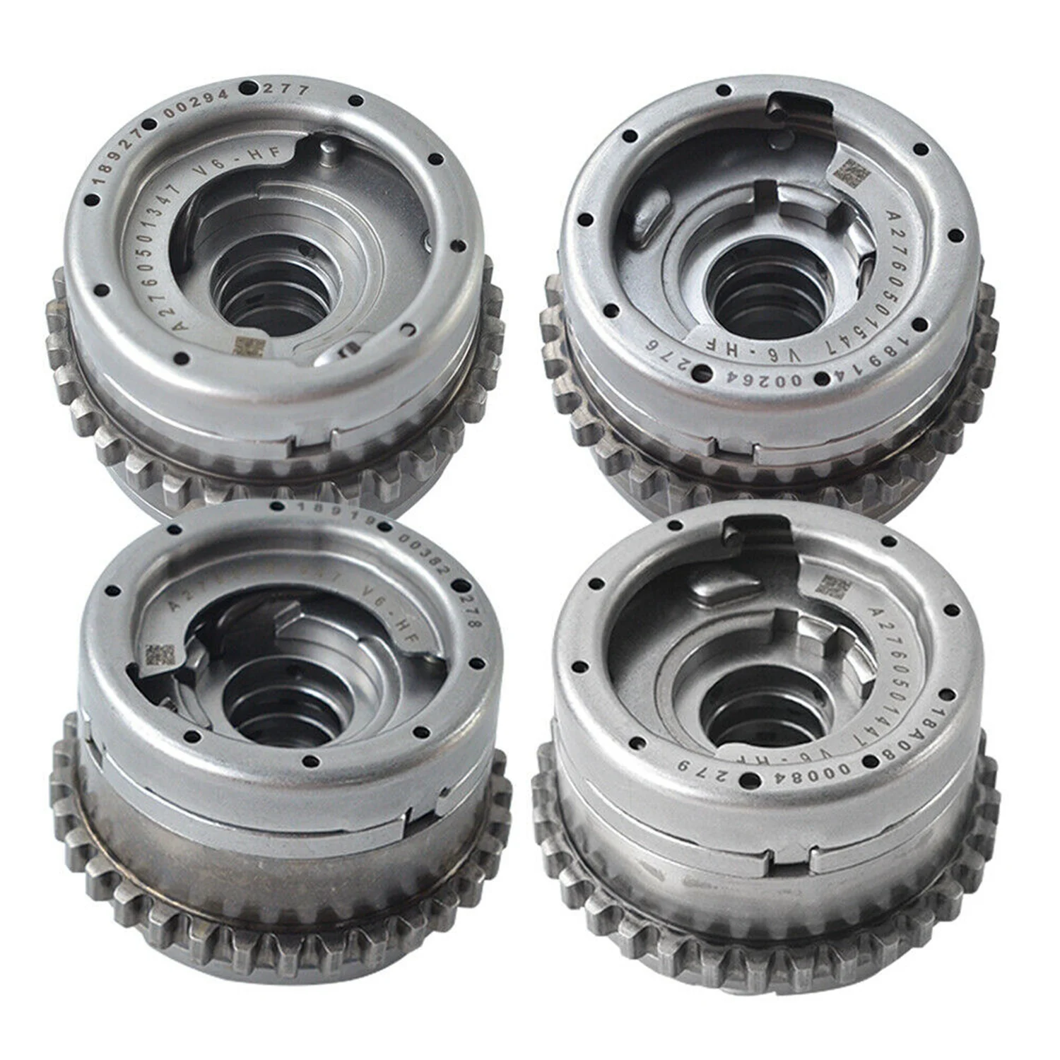 

4Pcs Intake & Exhaust Camshaft Adjuster Set For Mercedes-Benz E350 C350 ML350 2012 2760501347 2760501447 2760501547 2760501647