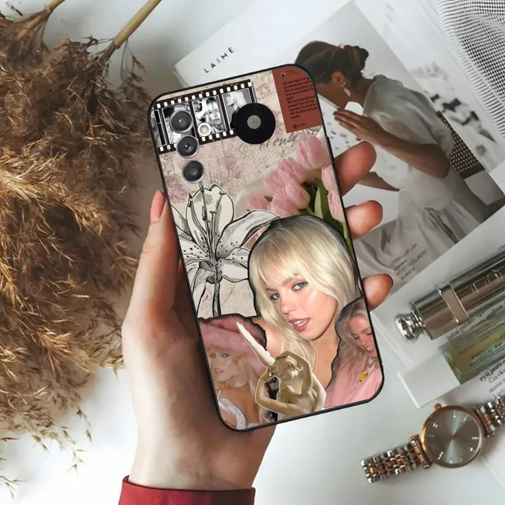 Чехол для телефона Singer R-Renee Rapp Samsung Galaxy A20 A21s A22 A31 A32 A52 A53 A72 73 A80 A91 мягкий черный