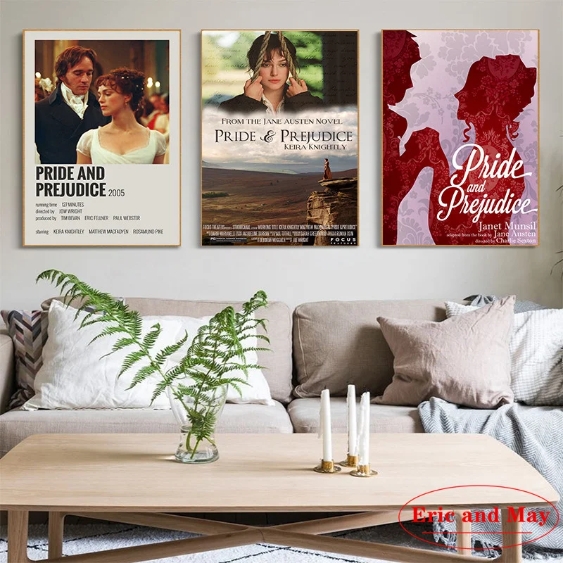 

Classic Tv Pride & Prejudice Movie Canvas Painting posters and prints Pictures On The Wall Abstract Decorative Home Decor Obrazy