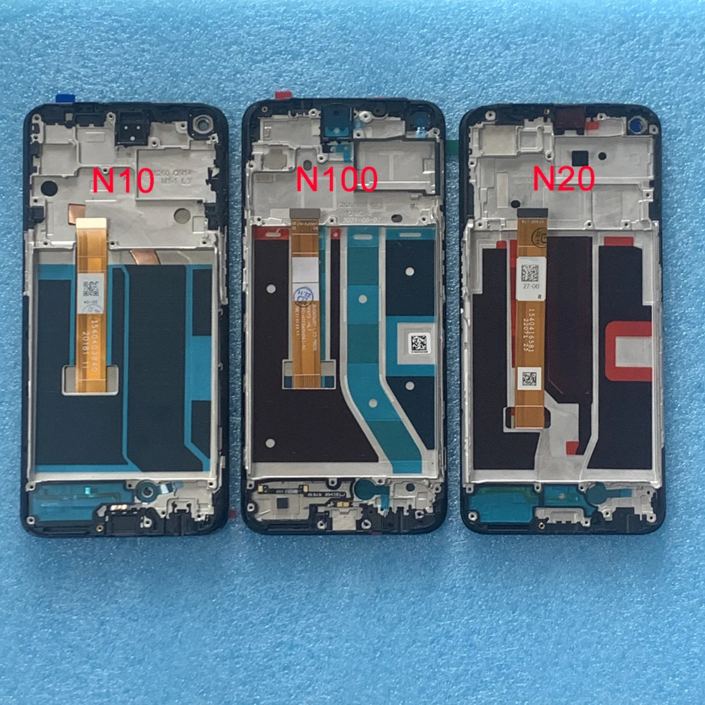 Оригинальный ЖК-дисплей 6,49 дюйма для Oneplus Nord N10 BE2029, рамка экрана + дигитайзер сенсорной панели для 1 + Nord N100 BE2013 Nord 1 + N200, строка
