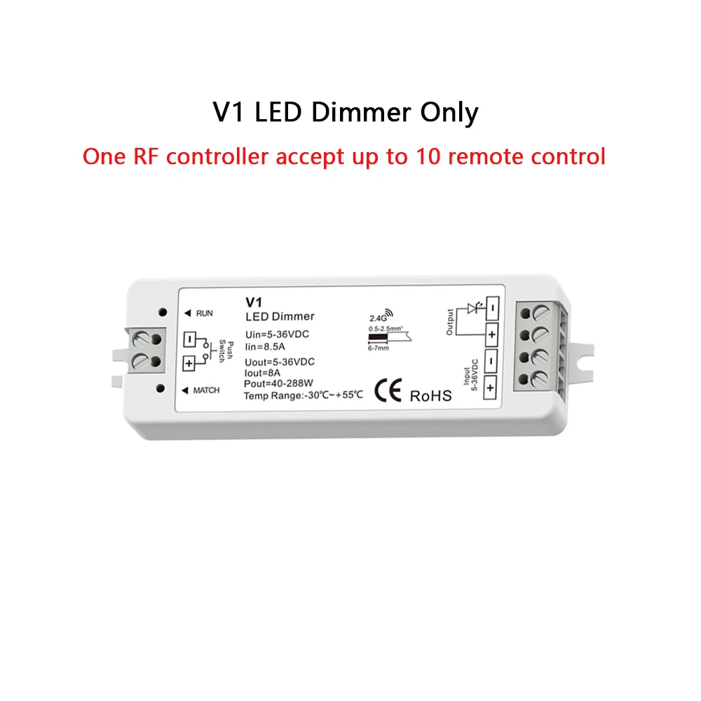 

CENFAYA беспроводной диммер V1 для светодиодной ленты