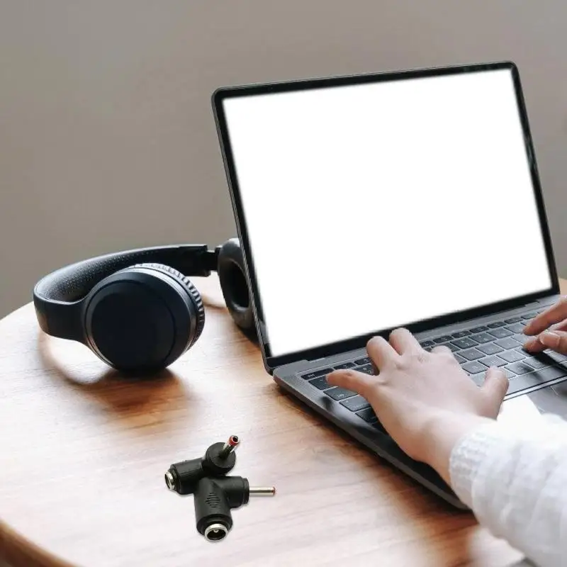 Адаптер питания K43A 90 градусов DC5.5x2.1mm к DC3.5x1.35mm