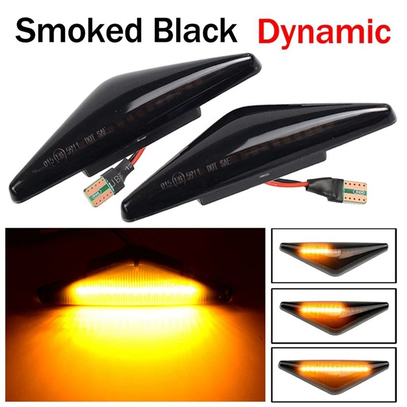 

Dynamic Side Signs Streaming Turn Side Lights Side Side Lights Car For Ford Mondeo 2000-2007 MK1 1998-2004