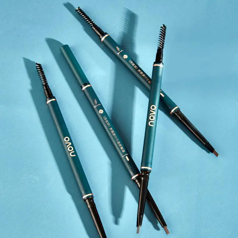 

Automatic Rotation Eyebrow Pencil Double Head Triangle Eyebrows Pen Natural Long-Lasting Easy Wearing Beauty Makeup Cosmetics