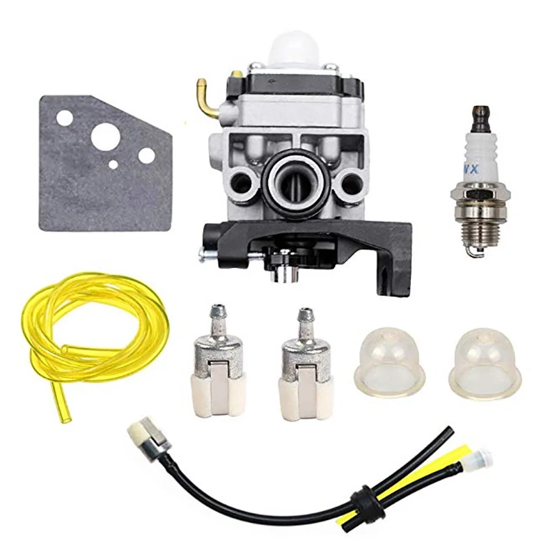 

Carburetor Gasket Spark Plug Fuel Pipe Assembly for GX25 GX35 GX 25 35 HHT35 HHT35S FG110 Lawn Mower Engine